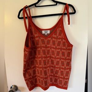 Rowdy Crowd Clothing Cow head print Tank top